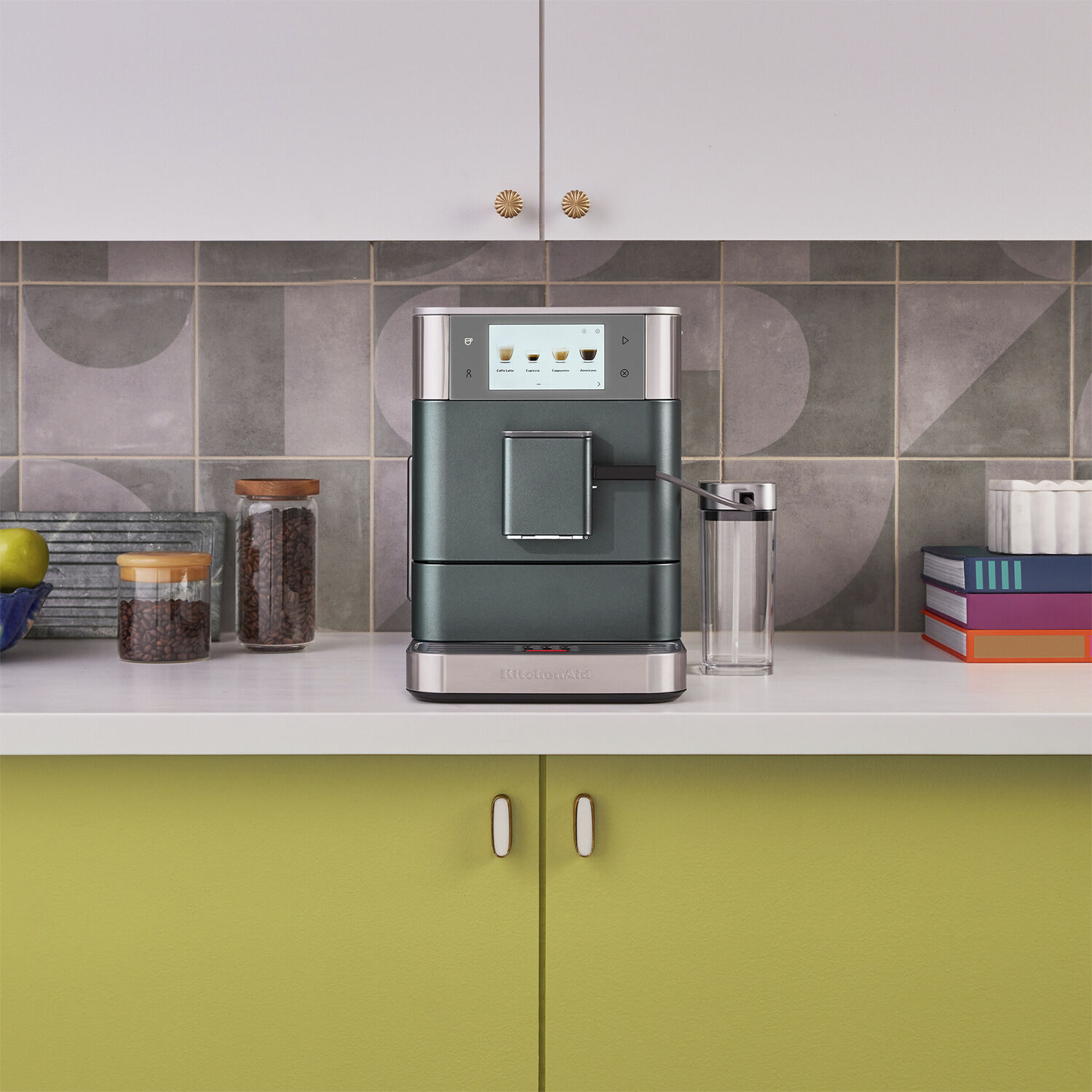 KITCHENAID fuldautomatisk espressomaskin-5KES8558EJP