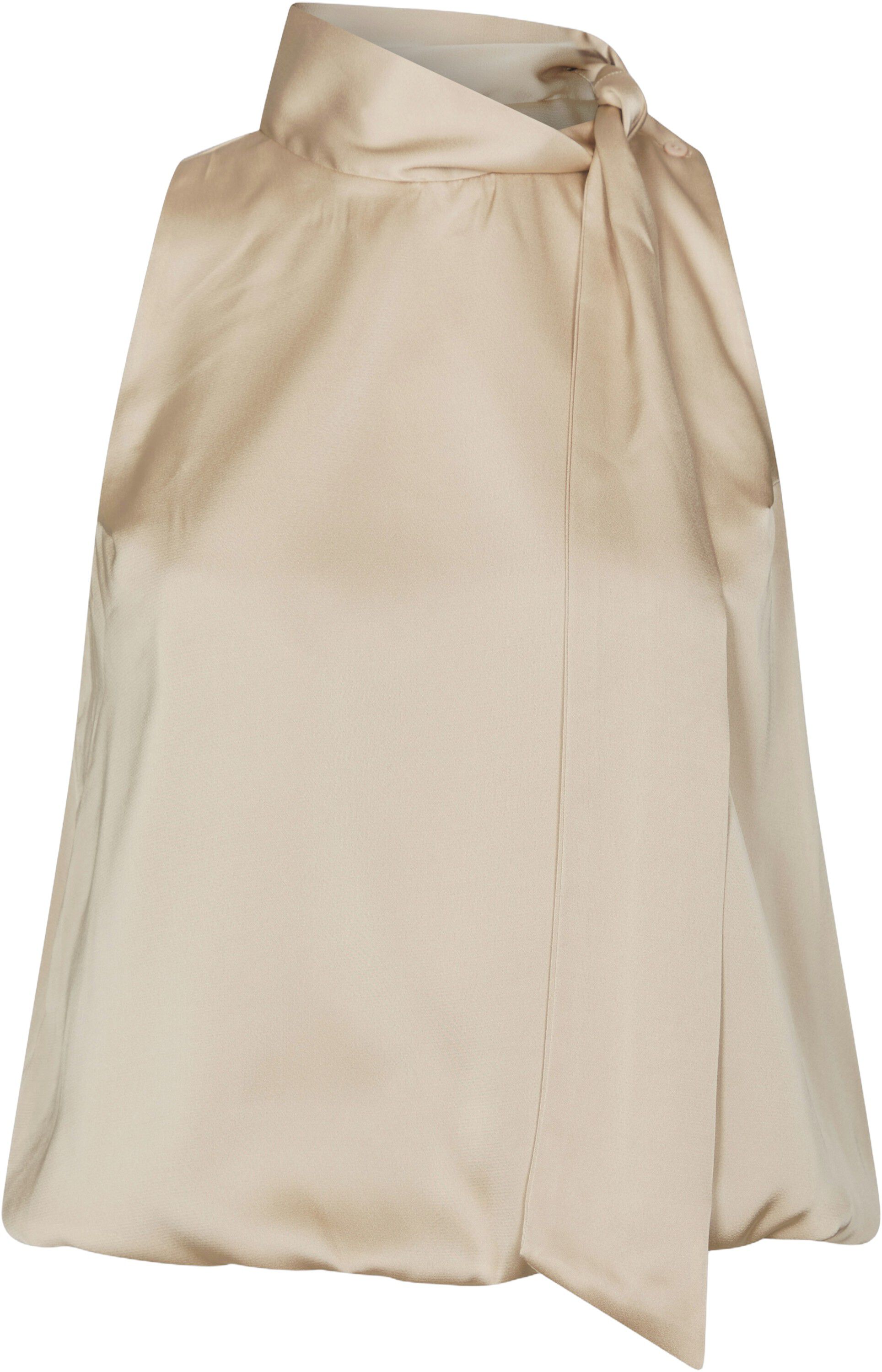 Veda Drapy Satin Top