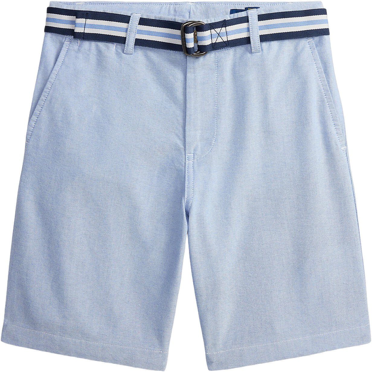 Belted Cotton Oxford Short