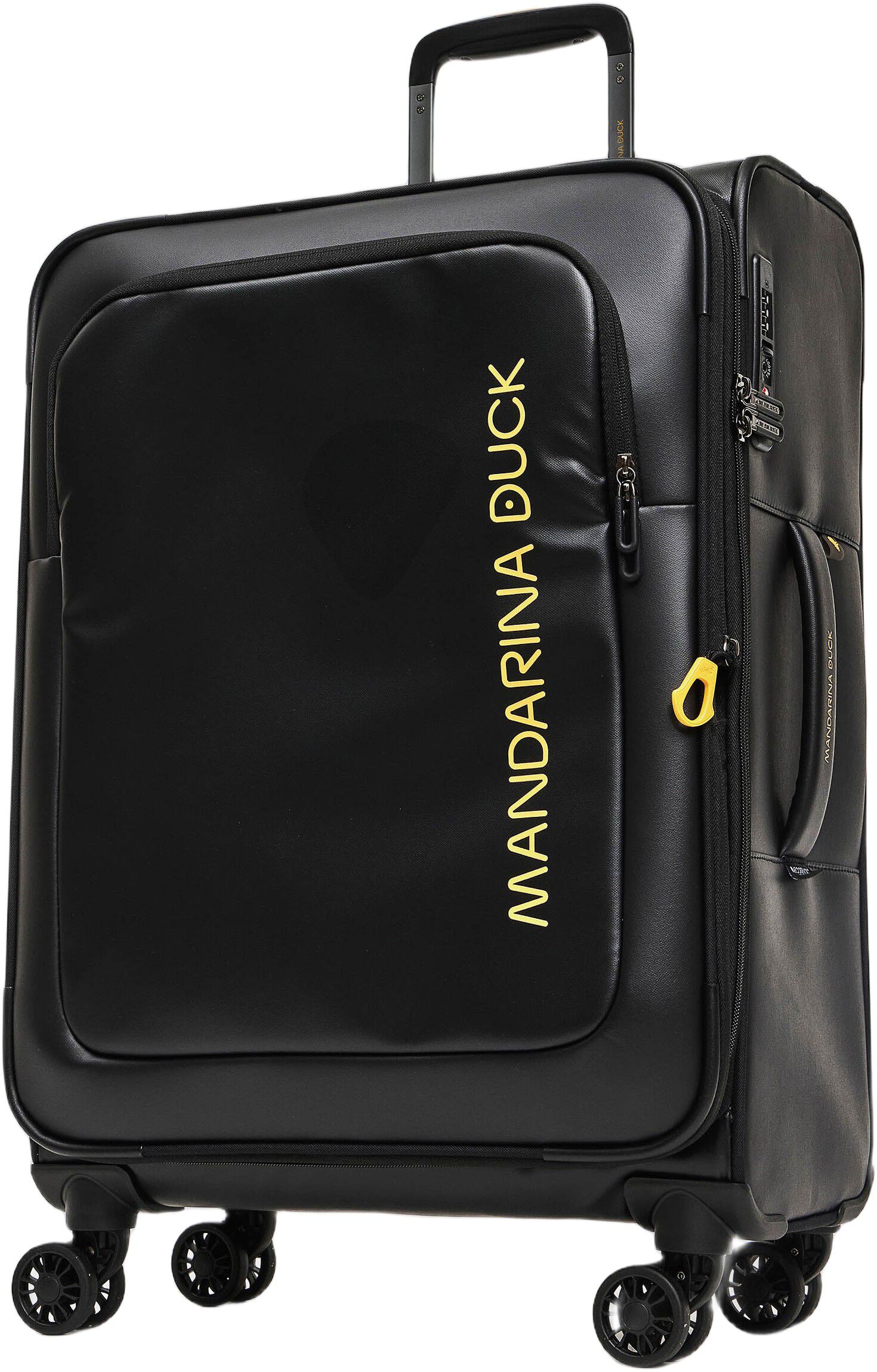 ECO COATED TROLLEY MEDIUM EXP / BLACK