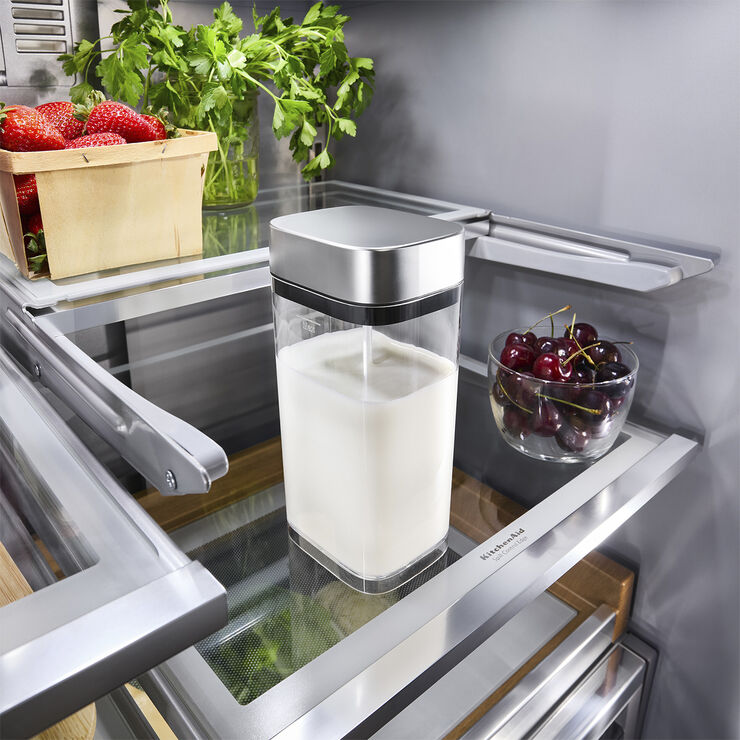 KITCHENAID Mælkebeholder med rør og låg til fuldautomatiske