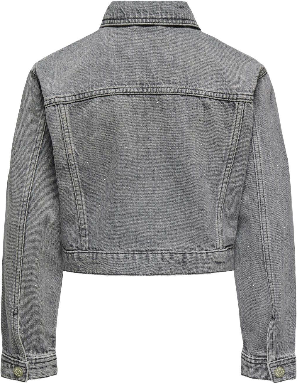 KOGMALIBU L/S RHINESTONE JACKET DNM