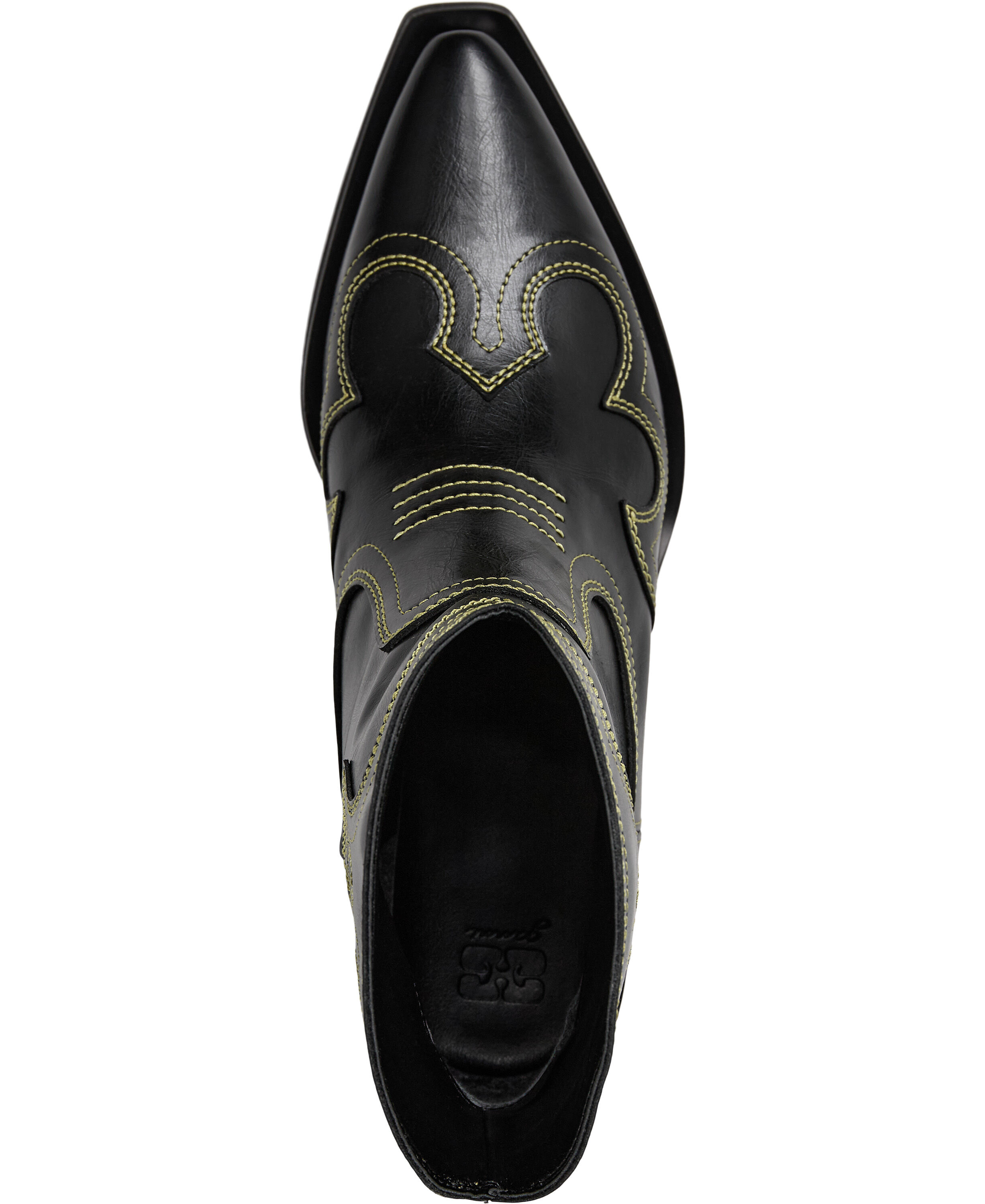 Low Shaft Embroidered Western Boot