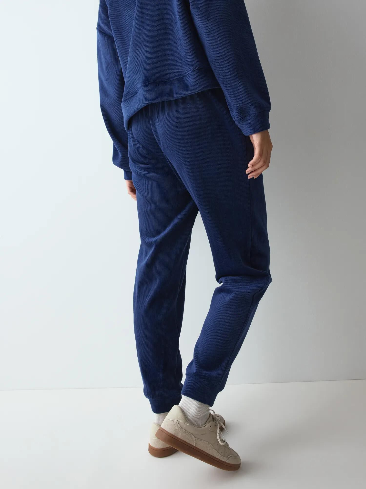 Velour Rib Trousers