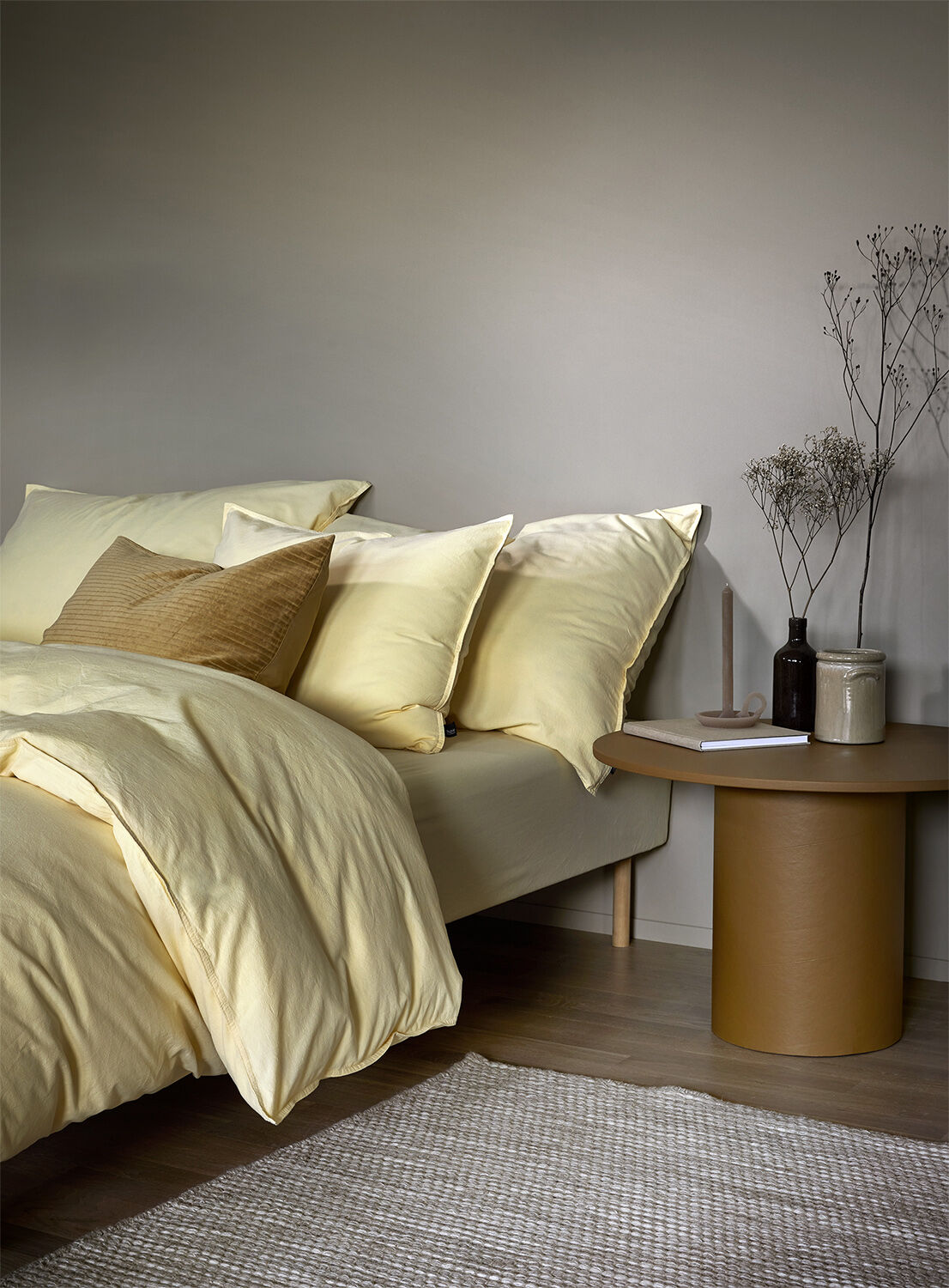 H&oslash;ie Fr&oslash;ya ljus gul 150x210/50x60