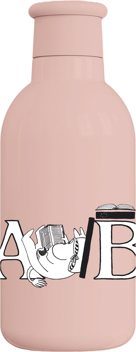 Moomin ABC termosflaska 0.5 l. Moomin salmon