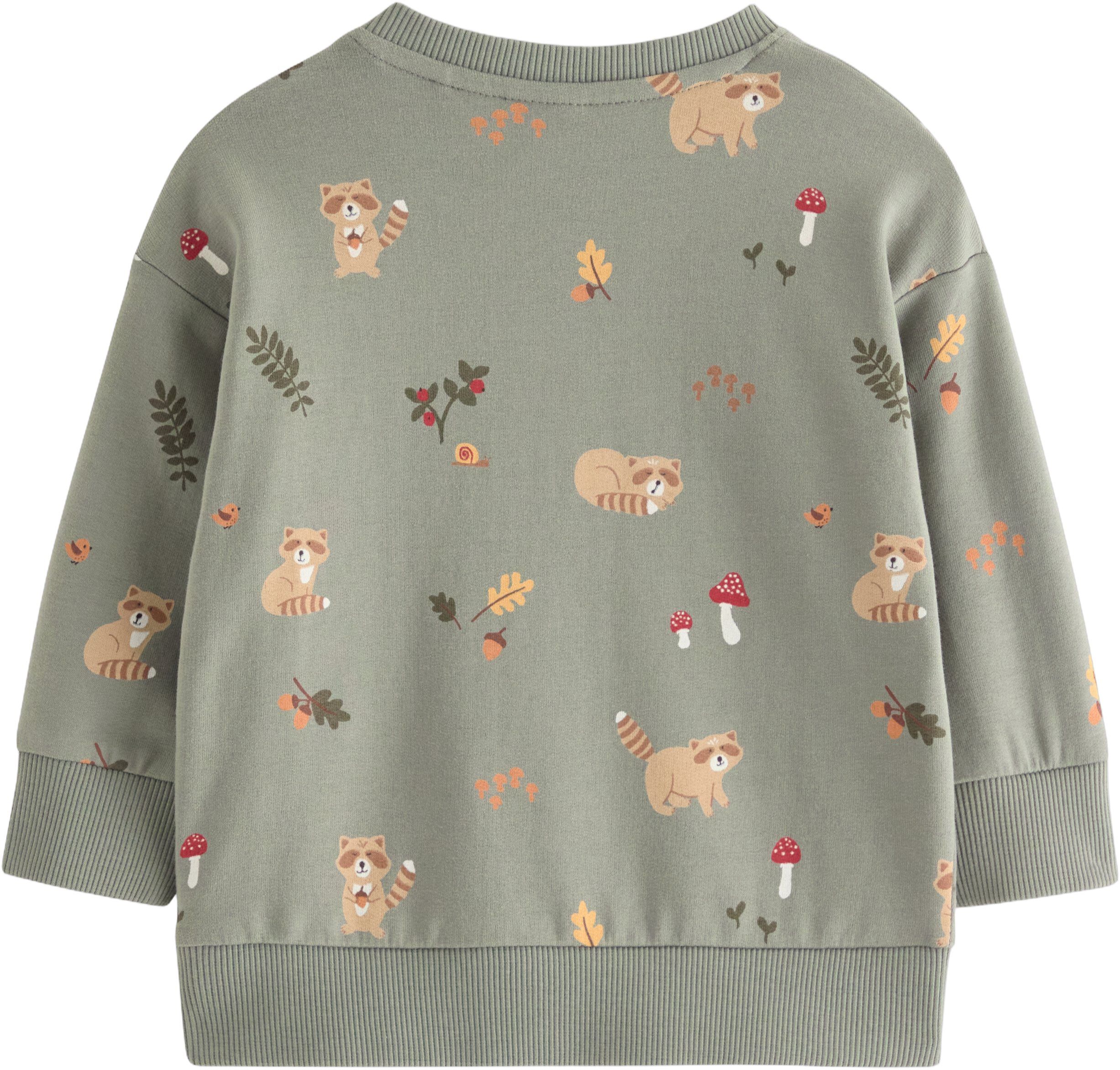 Sweater raccon aop