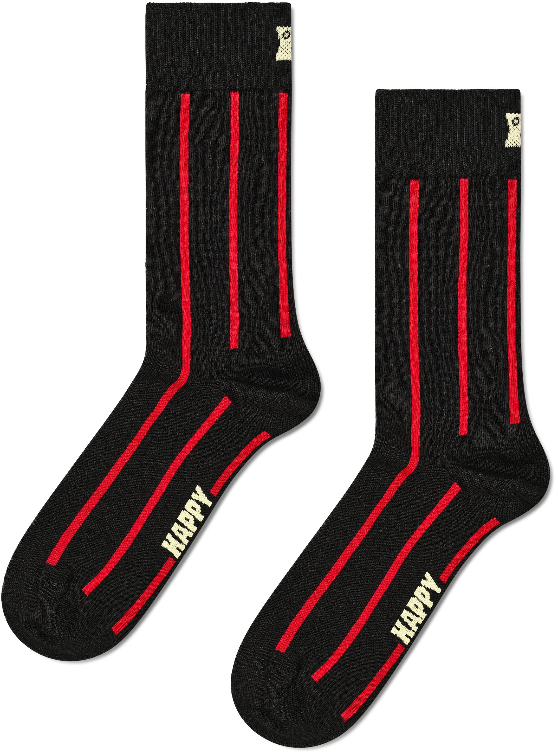 3-Pack Vertical Stripe Socks