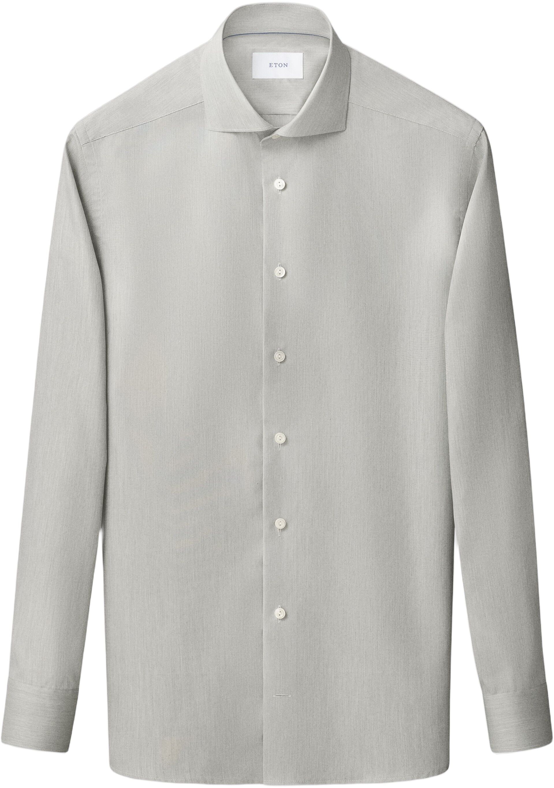 Slim Fit Solid Twill Shirt
