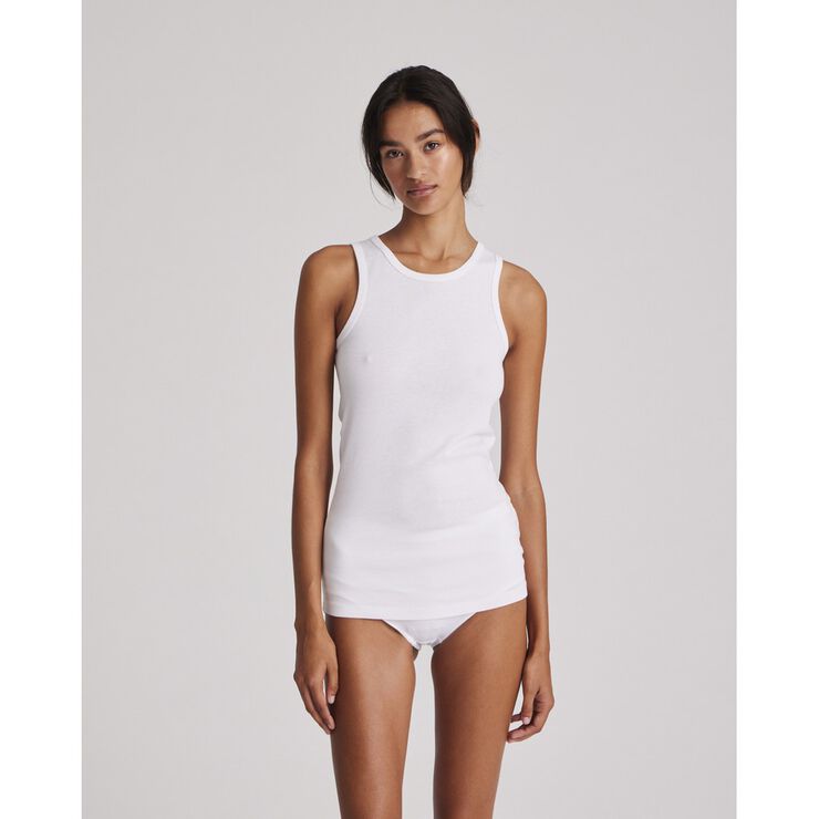 Alberte Cotton 1x1 RIB Top GOTS 243975
