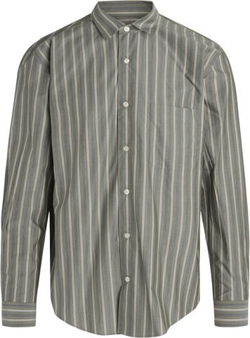 Cotton Poplin Stripe Malte Shirt