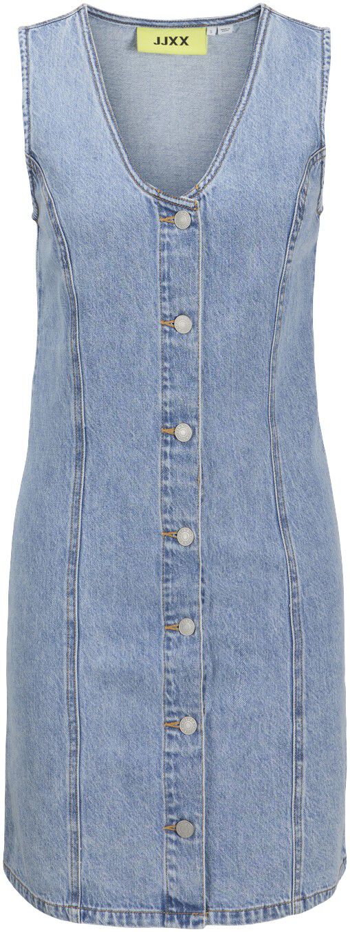 JXDORA NARA SHORT BTN DENIM DRESS D