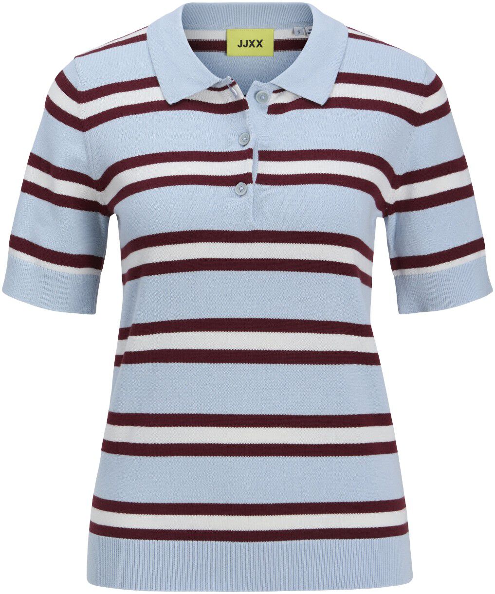 JXLILLIANA SS POLO NECK KNIT