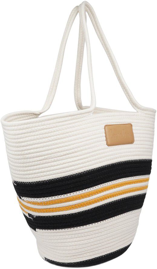 SILVI - COTTON BEACH BAG - 45 x 40 CM