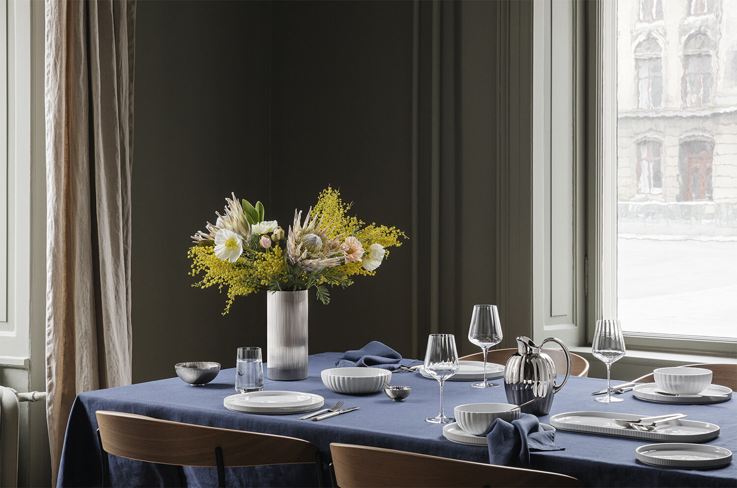 BERNADOTTE PASTA/SOUP BOWL PORCELAIN 194 MM/70 CL