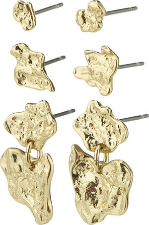 HORIZON earrings gold plated