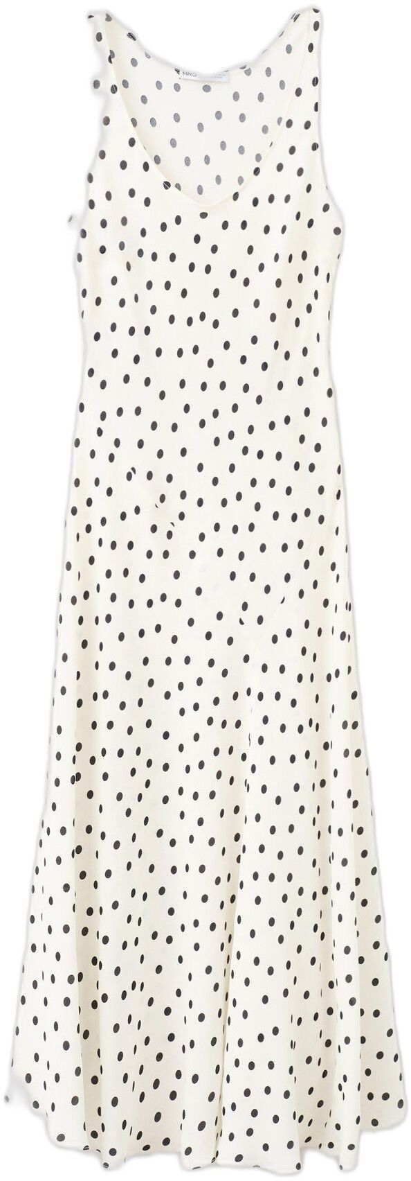 Polka dot midi dress