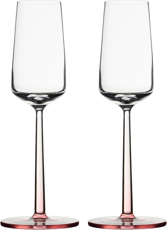 Essence champagneglas 21cl rosa 2 stk.