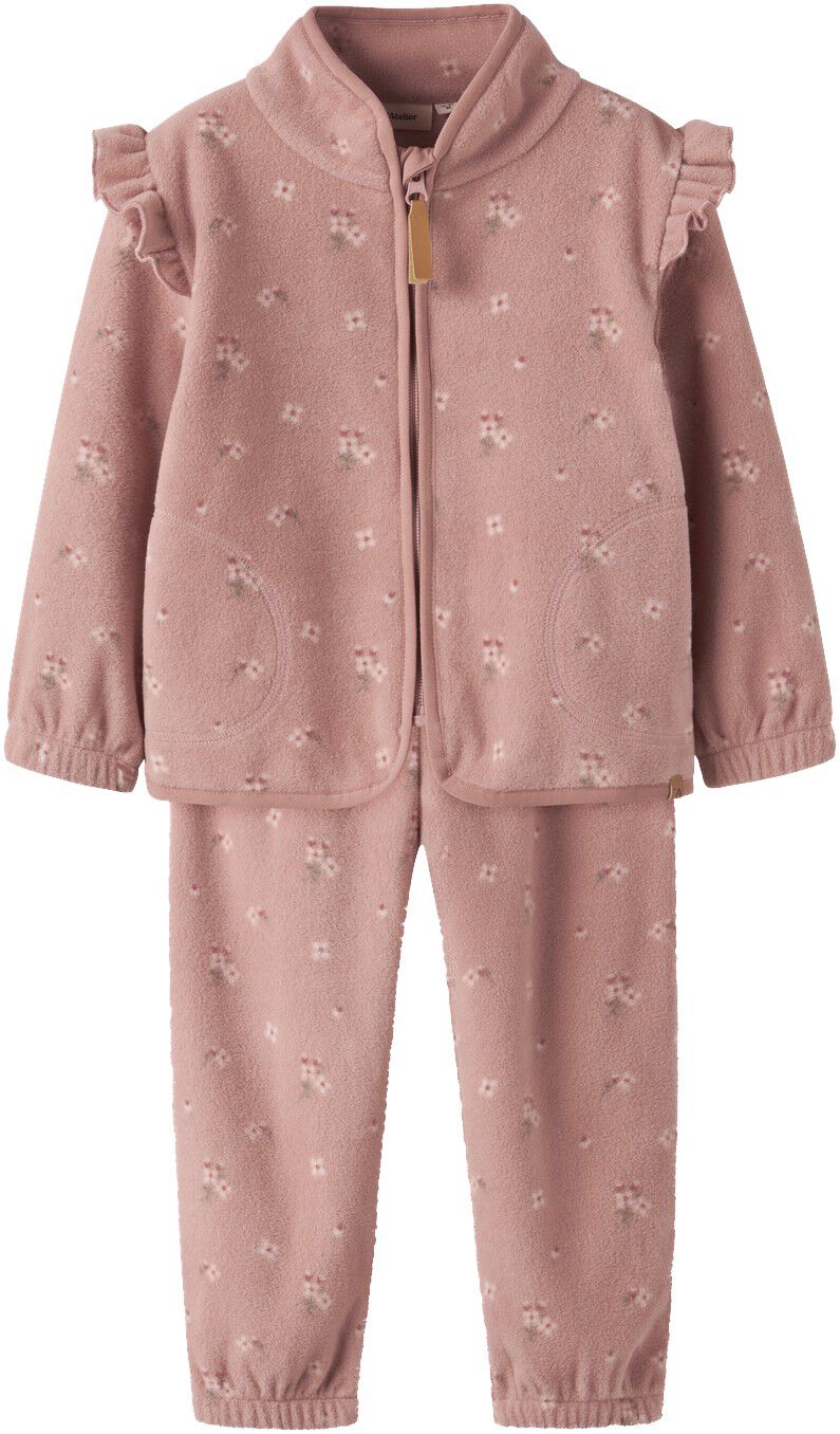 NMFLASPEKTRA FLEECE SET AOP LIL