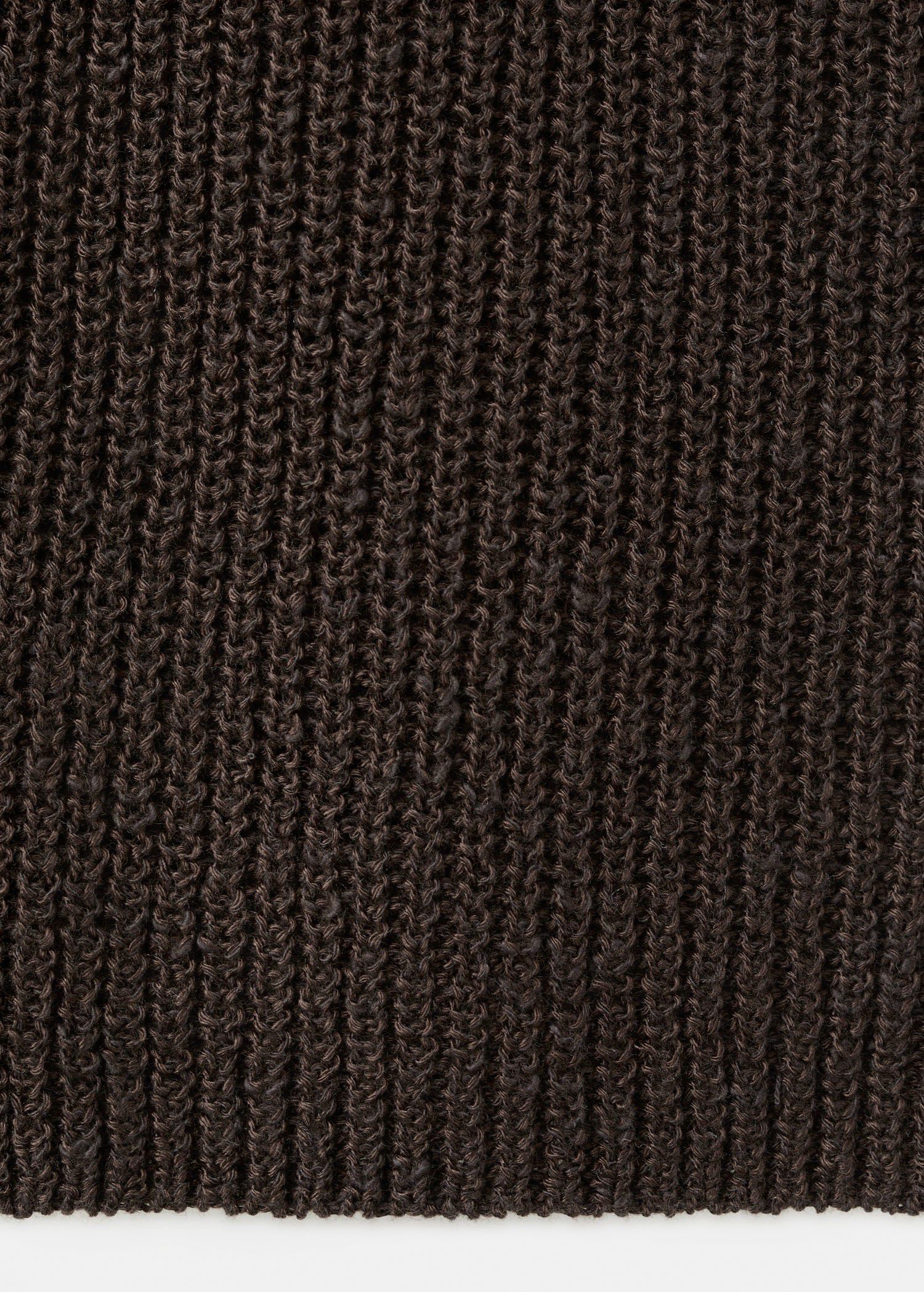 Openwork knitted waistcoat