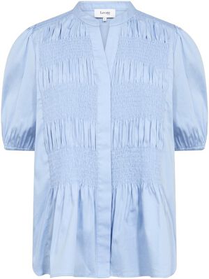 LR-ISLA SOLID 137 Skjorte Lysebl&aring;