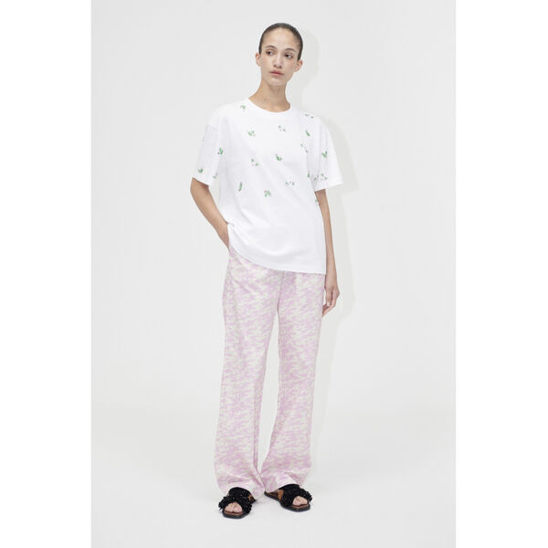 2366 Beaded Jersey, Oversize Short Sleeve T-Shirt