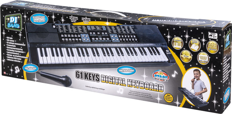 DJ 61 KEY ORGELmMICROFO
