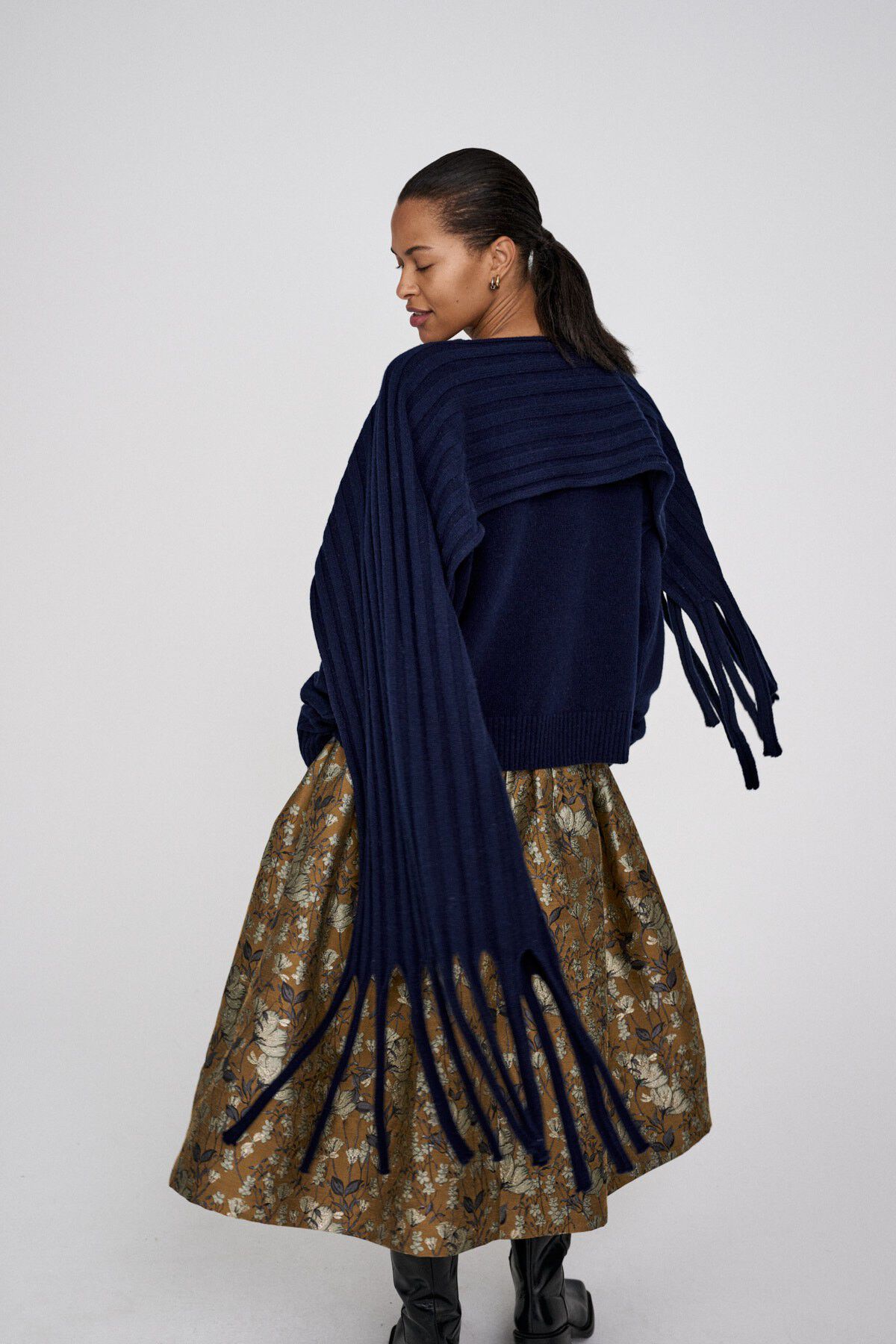 Pure wool boxy sweater - Dalani