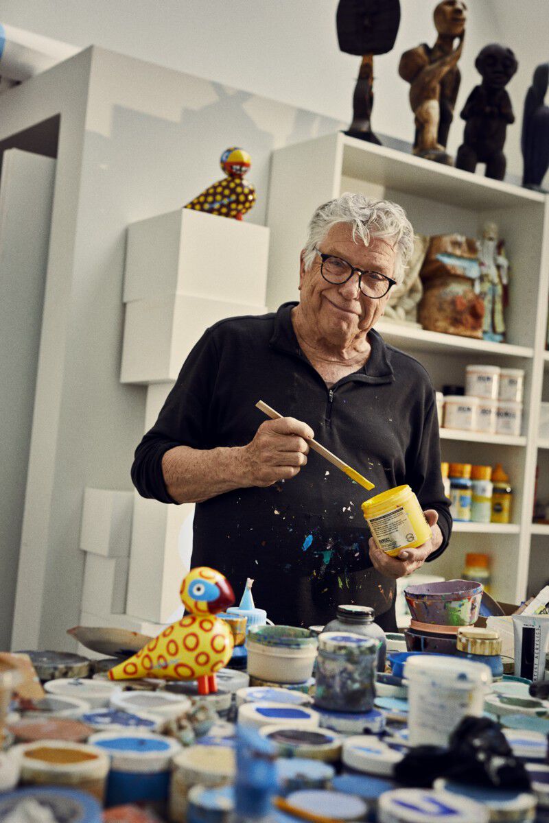 Sangfugl x Leif Sylvester 2025 H15. 5 cm blue eyes