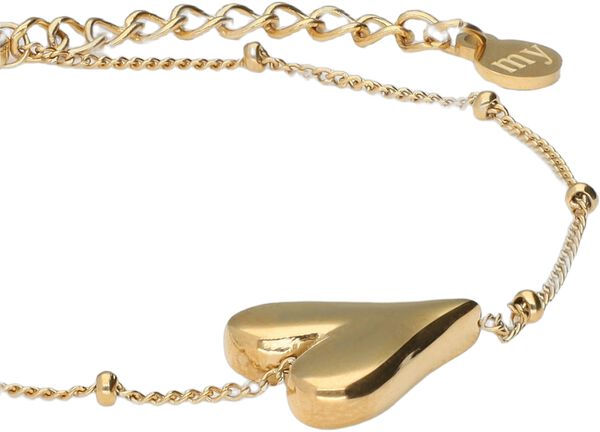 Bracelet heart horizontal