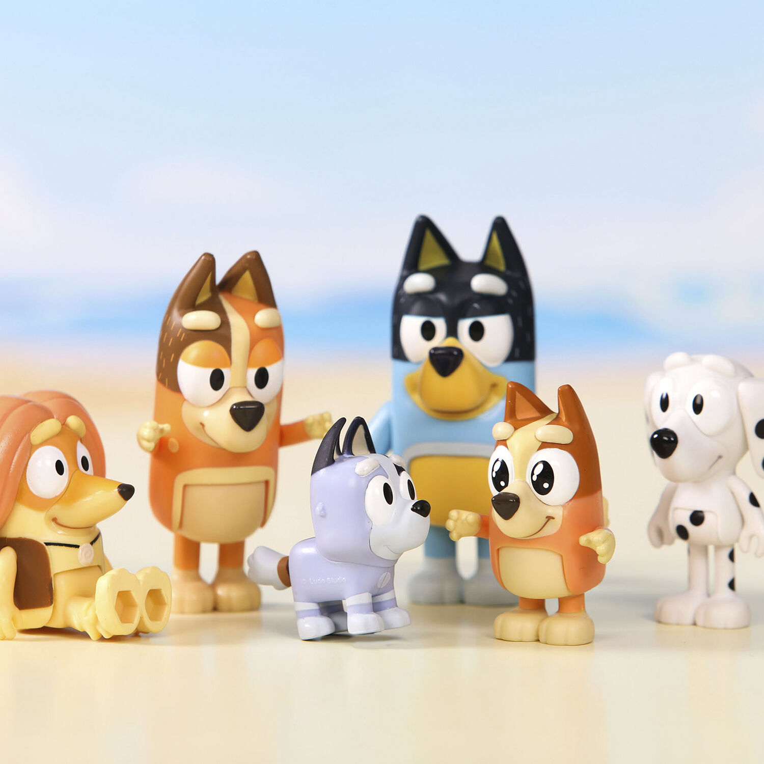 Bluey 8 pack figures