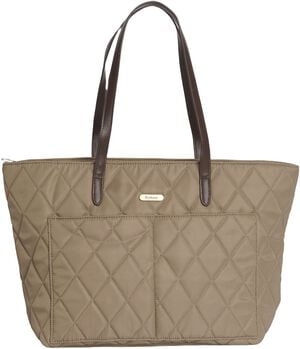 Barbour Quilted Tote Bag