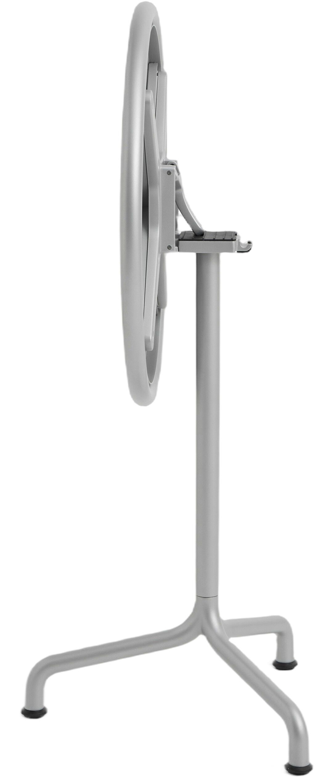 Deville Table Silver grey powder co