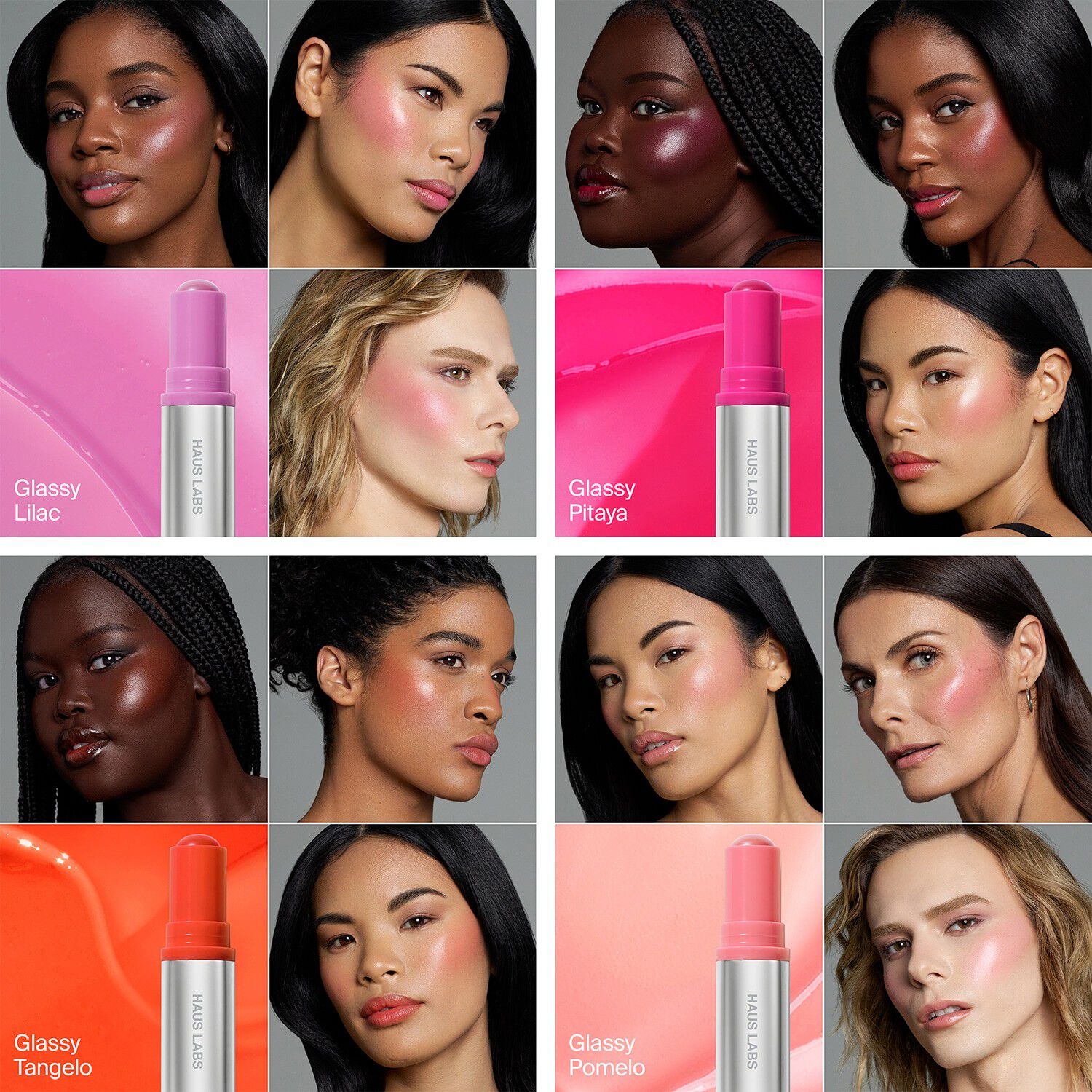 Color Fuse Longwear Glassy Lip + Cheek Balm Blush Stick - Kr&auml;mrouge