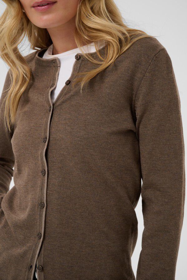 MilaSZ Contrast Stripe Cardigan