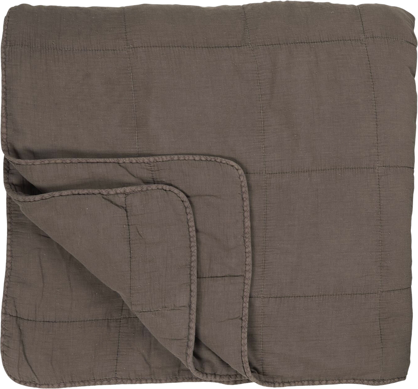 Quilt senget&aelig;ppe dobbelt jord