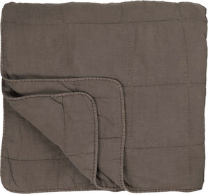 Quilt sengetæppe dobbelt jord