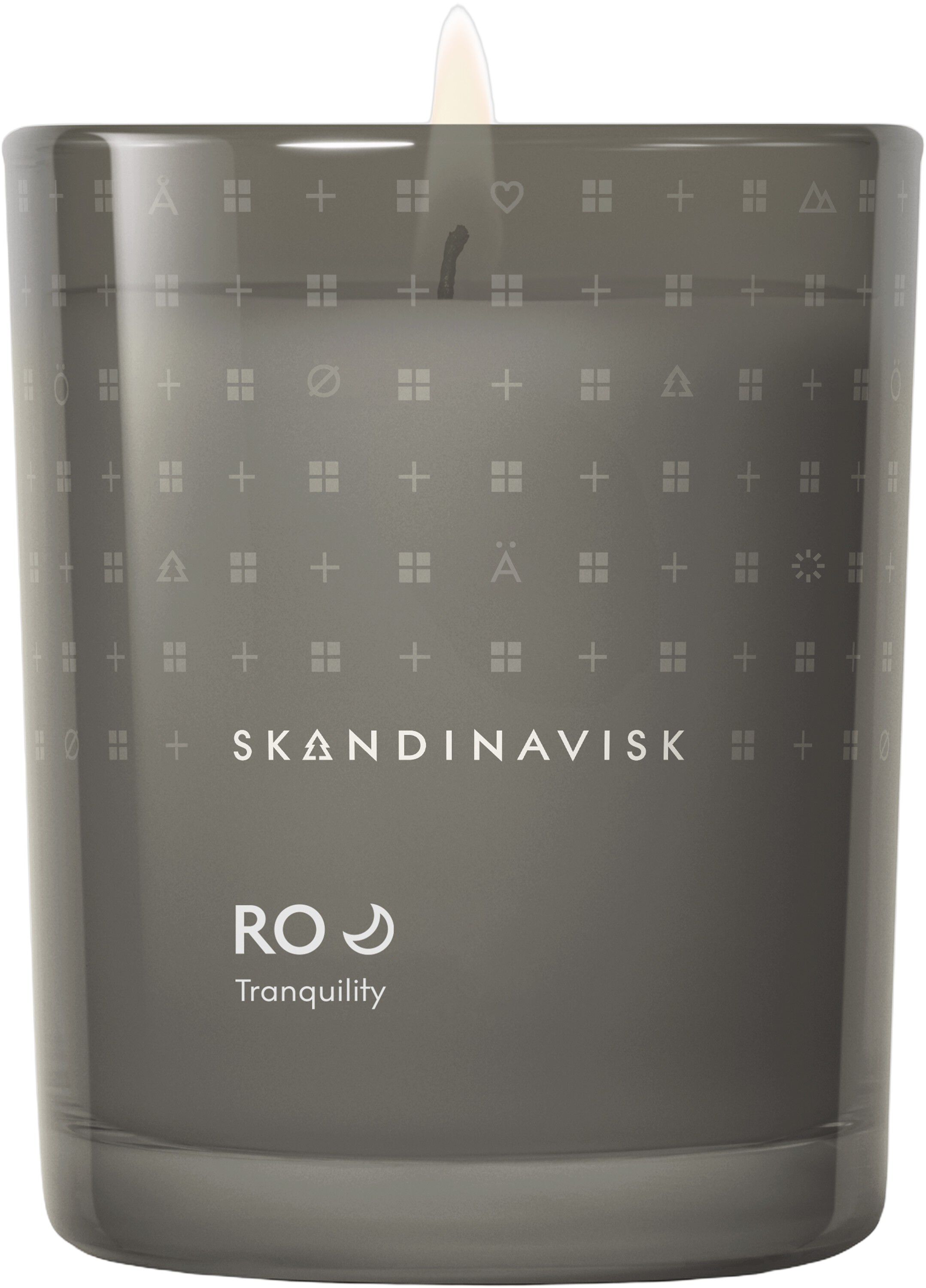 RO Scented Candle w Lid 200g