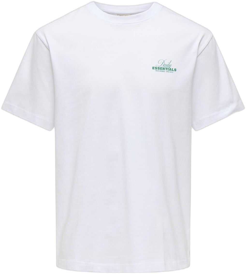 ONSFRED LIFE RLX SS PRINT TEE NOOS