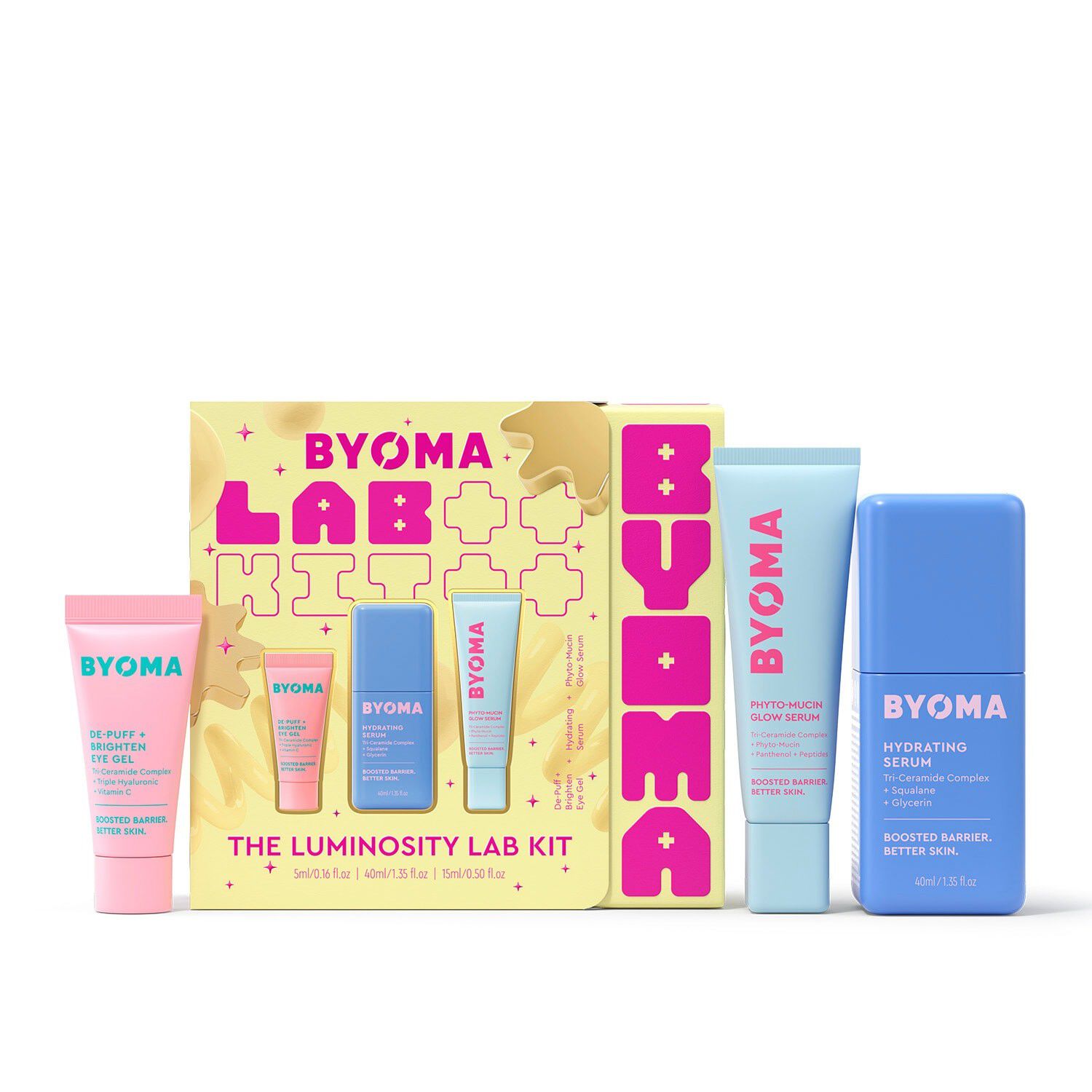 The Luminosity Lab Kit - Set med ansiktsv&aring;rd