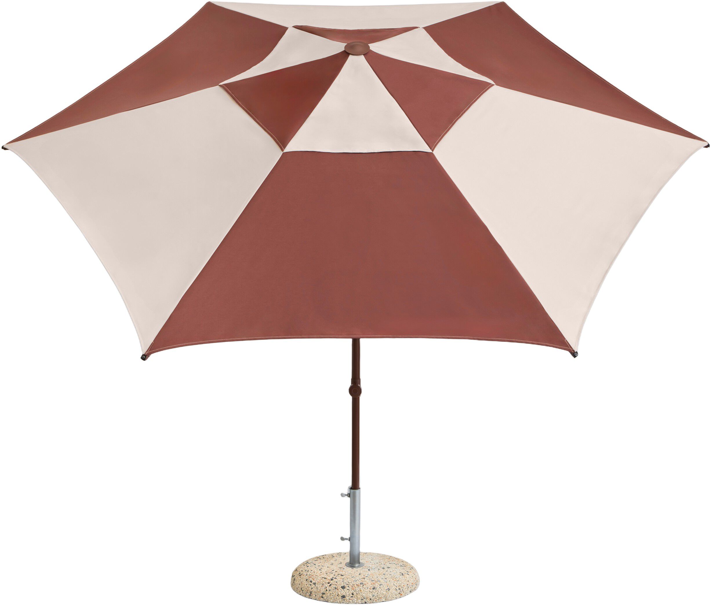 Terrazza parasol hexagon