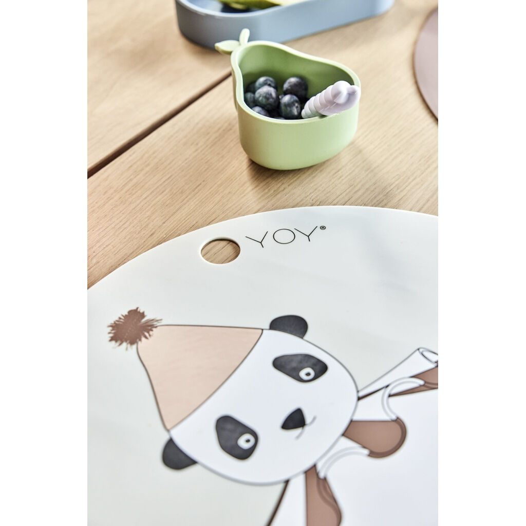 Panda Pompom D&aelig;kkeserviet