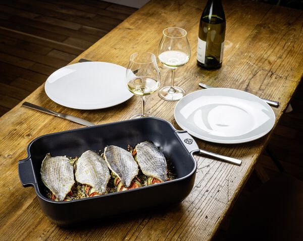 Appolia Keramik Rektangulær Skifer 32 cm