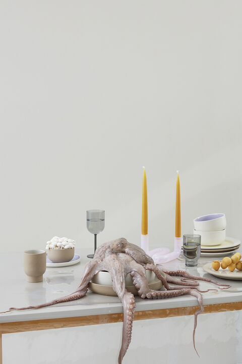 BOWL, MEDIUM, 2 PCS, GLAY SAND, GLAZE LIGHT GREY, 12565SG