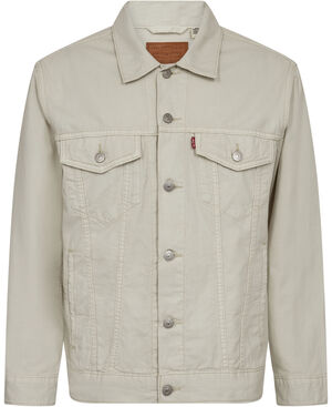 RELAXED FIT TRUCKER SILVER BIR