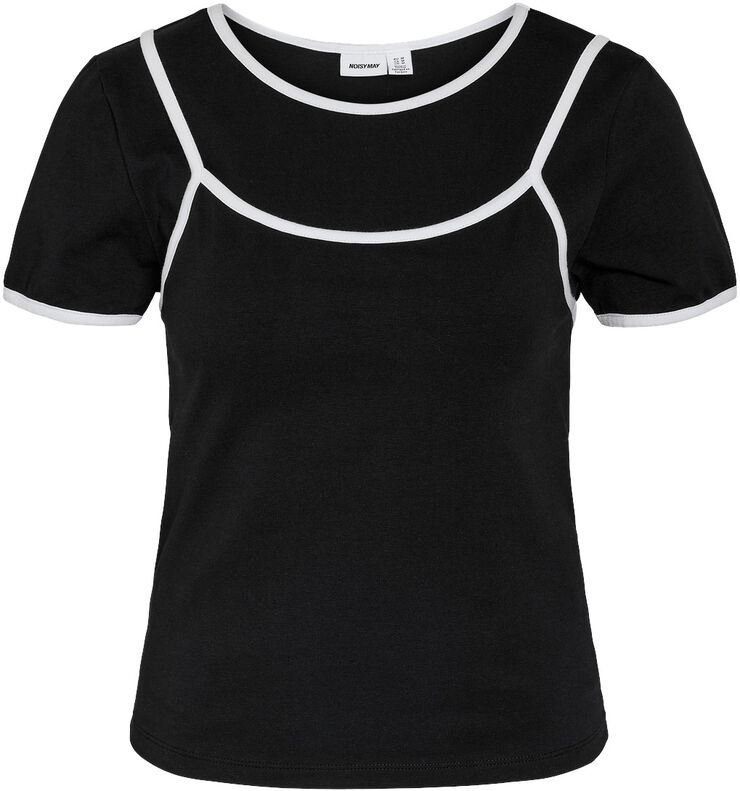 NMKERRY S/S DOUBLE LAYER TOP /TNT14