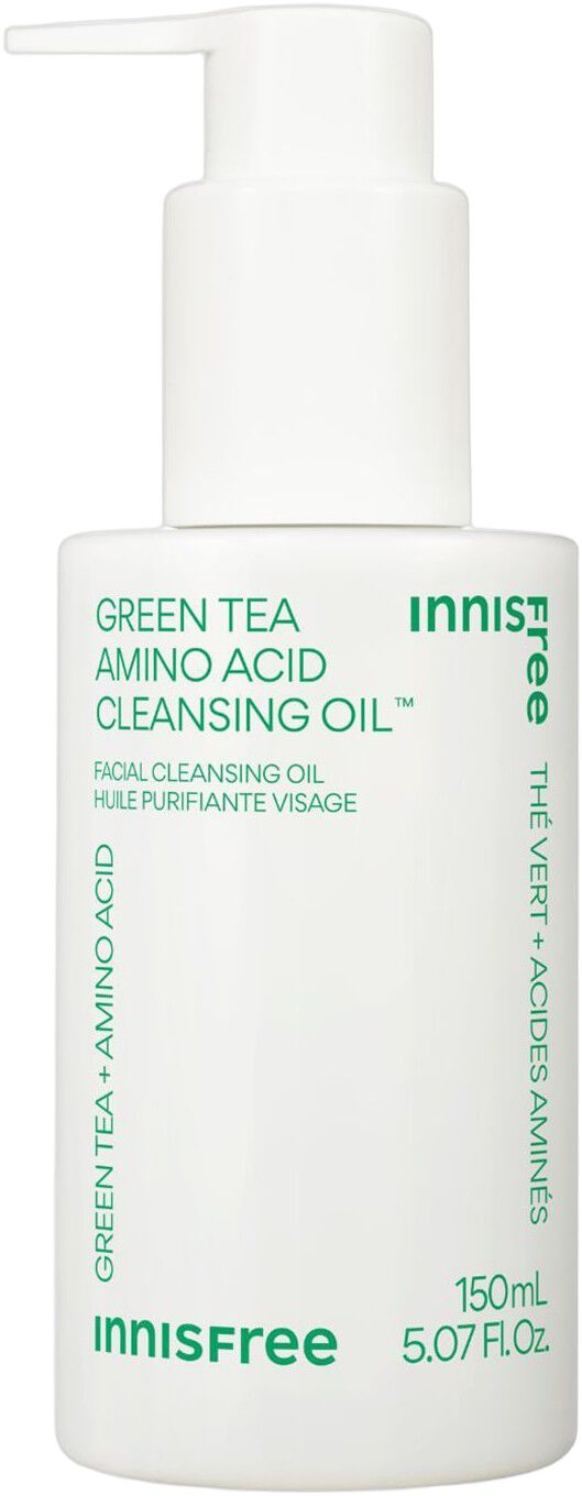 Reng&ouml;ringsolja med gr&ouml;nt te och aminosyror - Ansiktsreng&ouml;ring