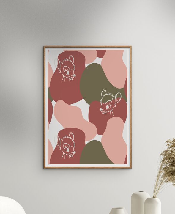 Disney Ð Bambi White Outline