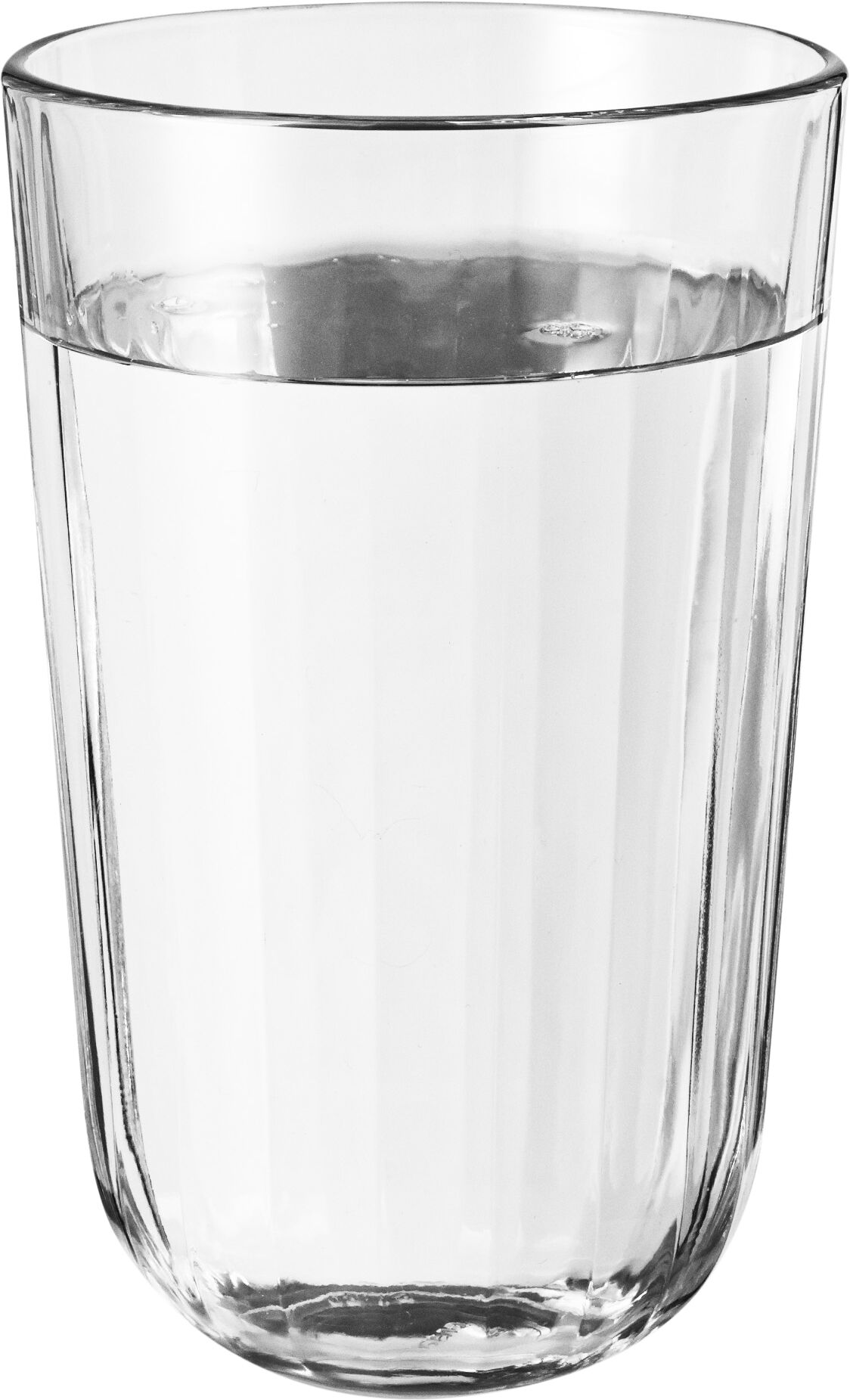 Glas 43cl, Facet 4 st. i en ask