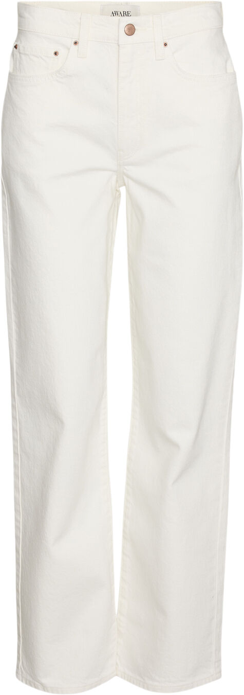 VMVALERIE MR STR RLX ECRU JEANS VMA